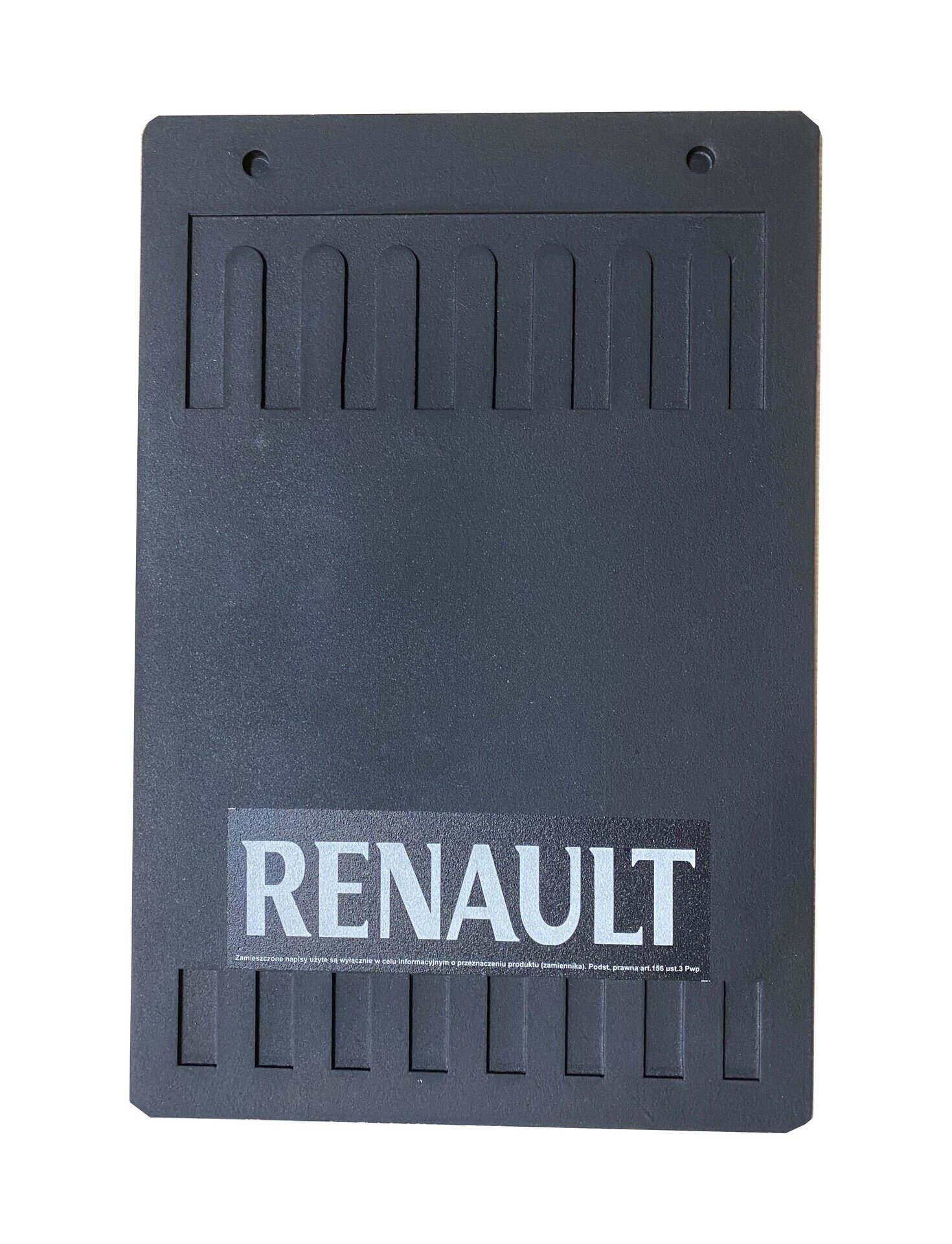 Rubber mudflap 205x300mm RENAULT replacement