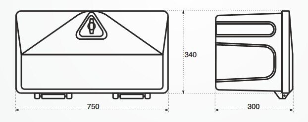 Stabilo Slick box 750 toolbox