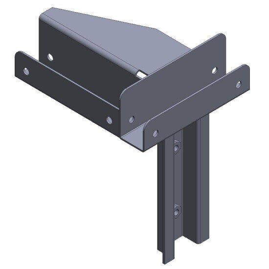 Front frame upper link / left 8035