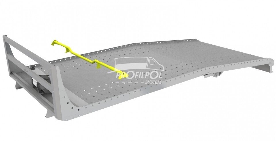 ACCESS LOCK L 2100 -2200 MM ZN/RAL