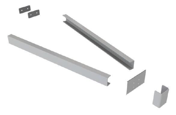 TRAILER HITCH REINFORCEMENT KIT LIGHT / MEDIUM