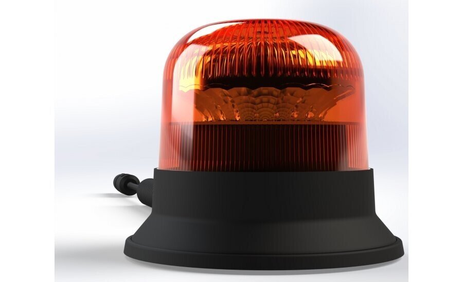 HOR 110A magnet-mounted warning lamp