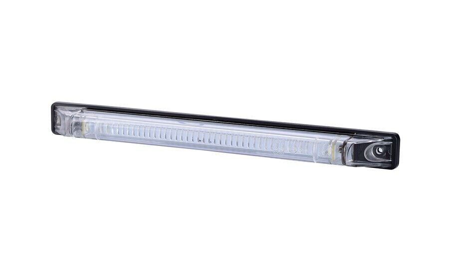 LAMPA POZYCYJNA DŁUGA H49. DIOD, 12/24V BIAŁA