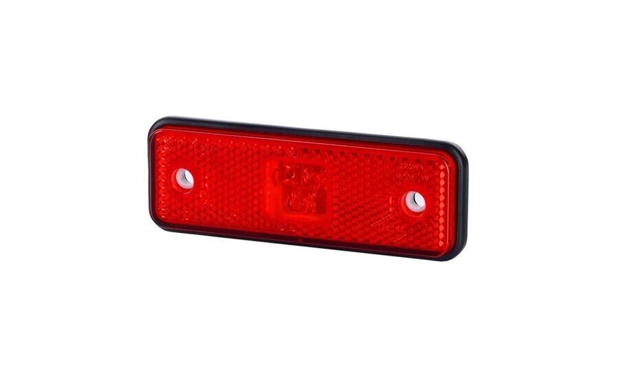 RED LED MARKER LAMP 12/24V 0,5M
