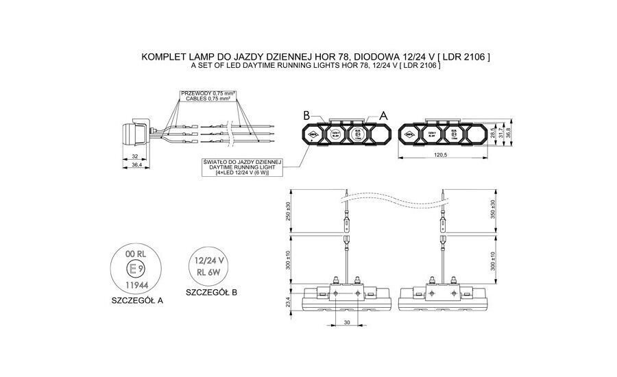 DAYTIME RUNNING LAMPS – DO-IT-YOURSELF KIT