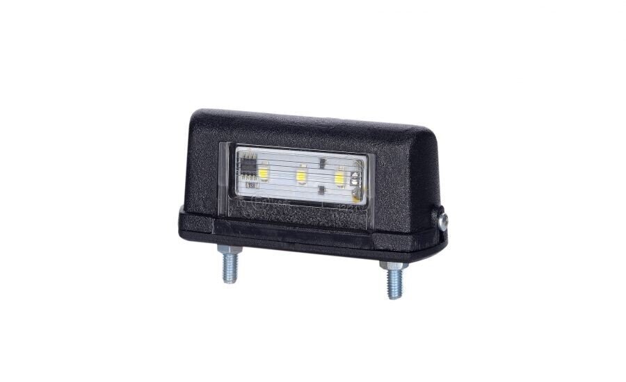 LAMPA OŚW TABLICY REJ UNIWERSALNA MAŁA H63, DIODOWA 12/24V PRZEWÓD PŁASKI