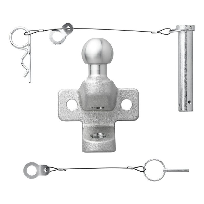 Towing hook silver combination double D20.2 S350