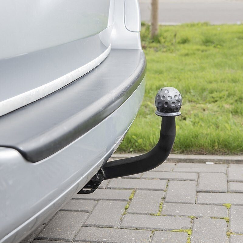 Towing hook ball cover black golf ball