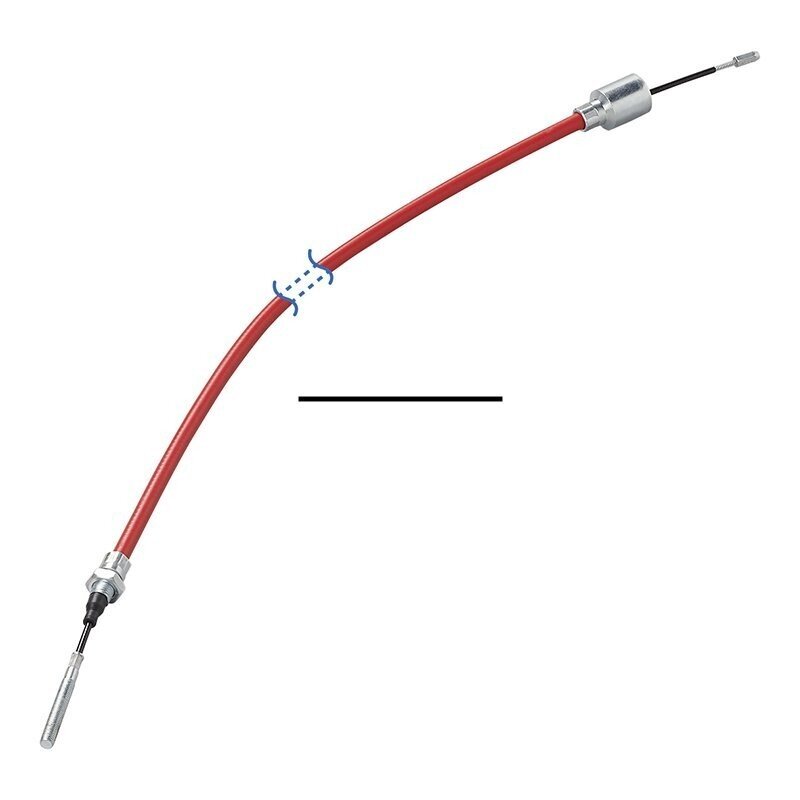 Linka hamulcowa 1620/1830mm tuleja Ø26/23mm pasuje do ALKO do 97