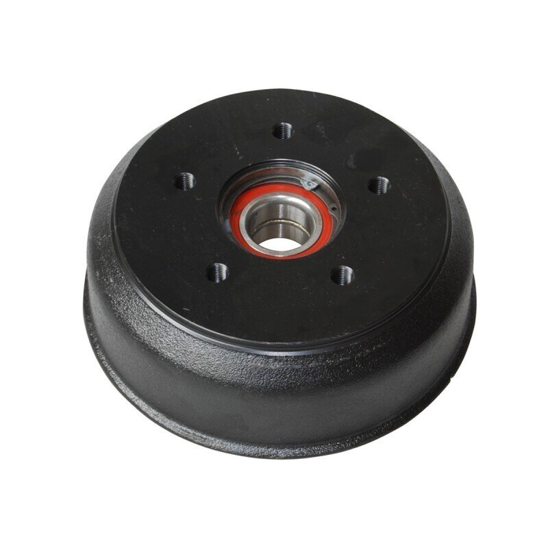 Brake drum 200 x 50 for KNOTT 5 x 112 with compact bearing 34/64 x 37 mm / axle 1350kg.