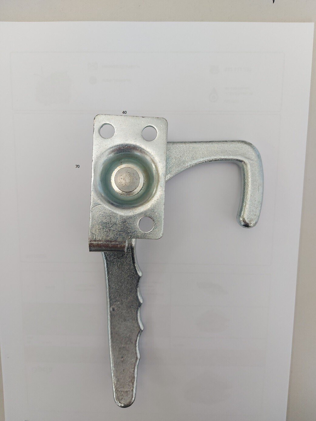 Tipper side closure 6121 left-hand side