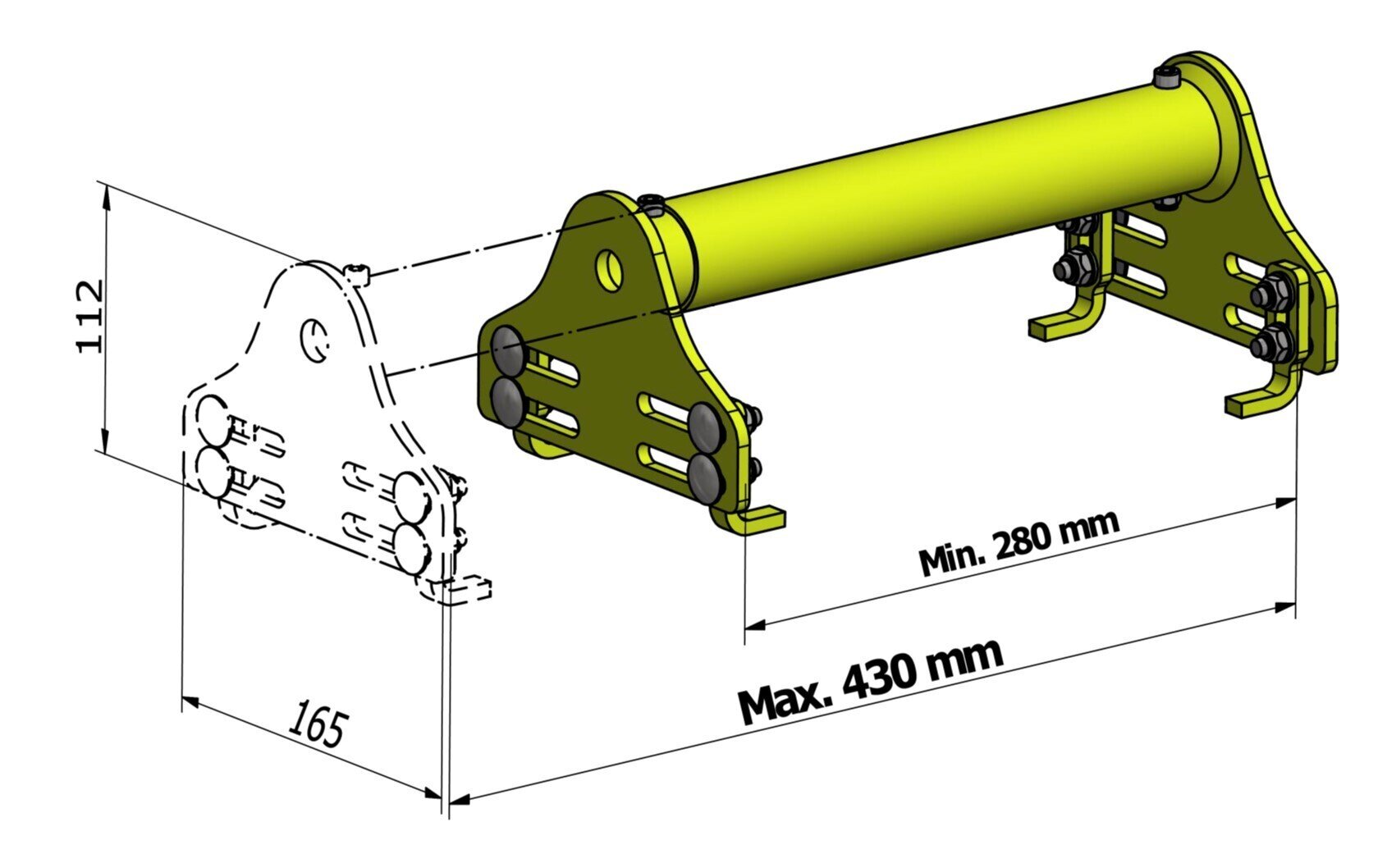 WHEEL LOCKING WEDGE ADJUSTABLE LOCKING DEVICE