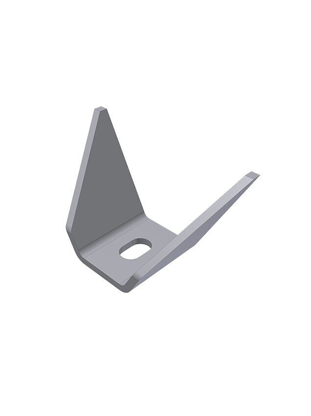 Mounting console 75x60x5 mm