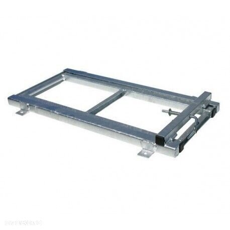 Sliding step, 2-step ladder galvanized