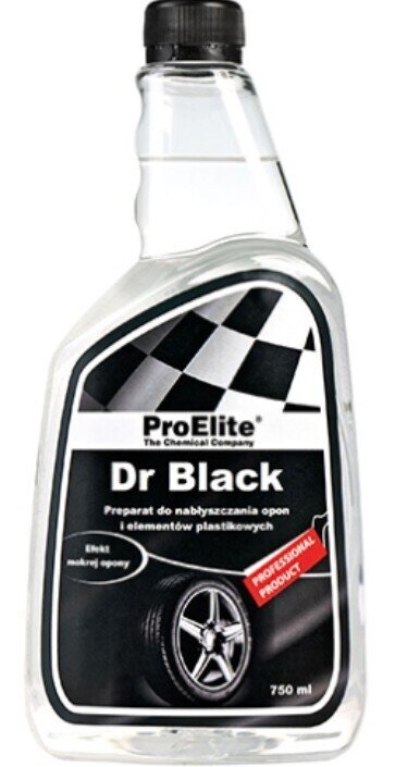 ProElite DR BLACK 750 ml tire blackener