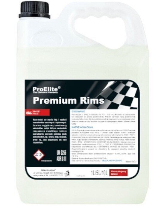 ProElite PREMIUM RIMS 5L rim cleaner concentrate
