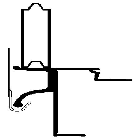 L-3100 mm frame superstructure profile