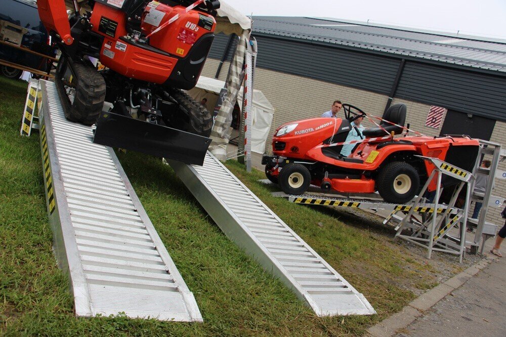 TUV ALUMINIUM RAMPS L 3500 mm / 6,8 T