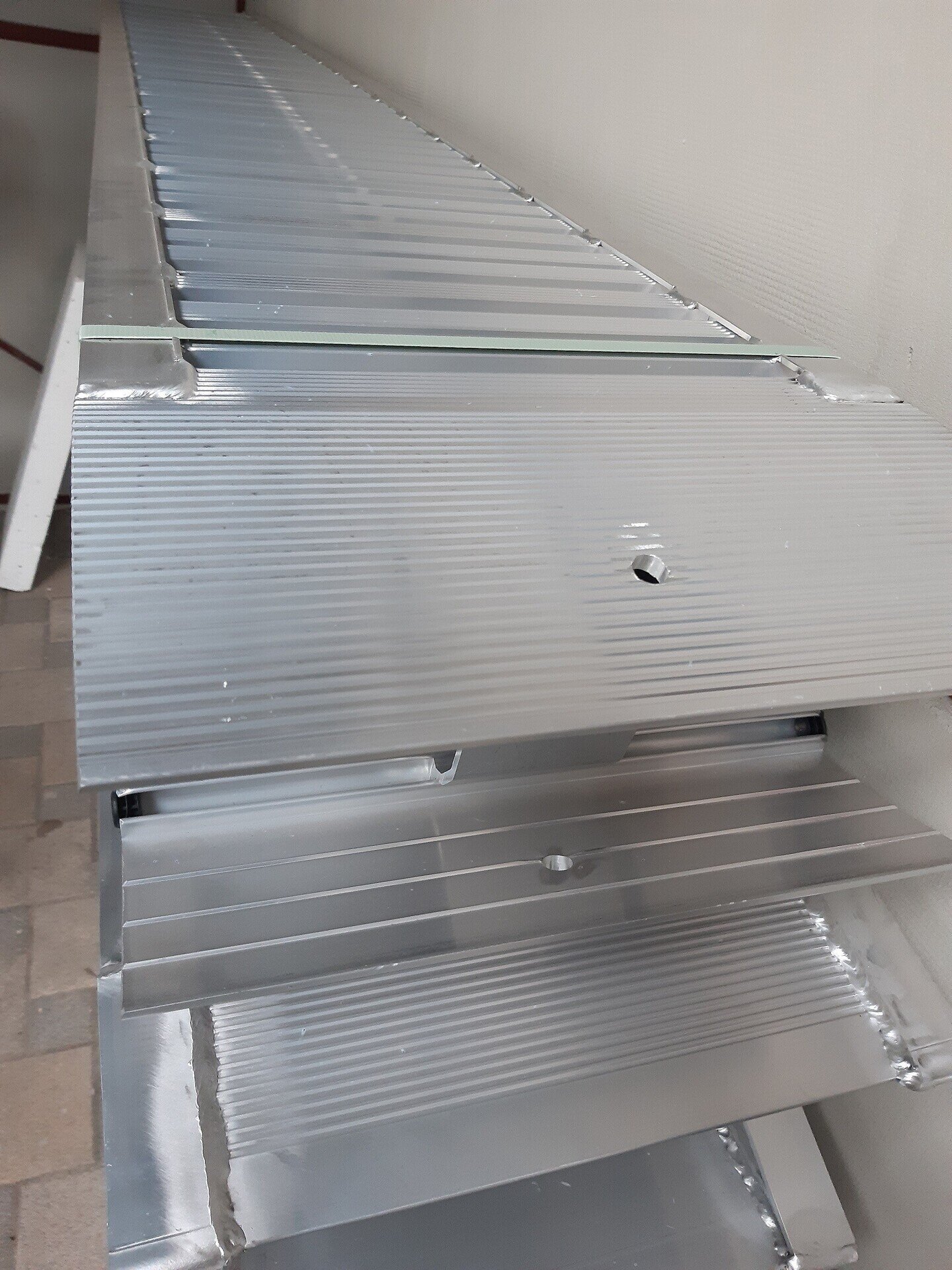 TUV ALUMINIUM RAMPS L 4000 mm / 5 T