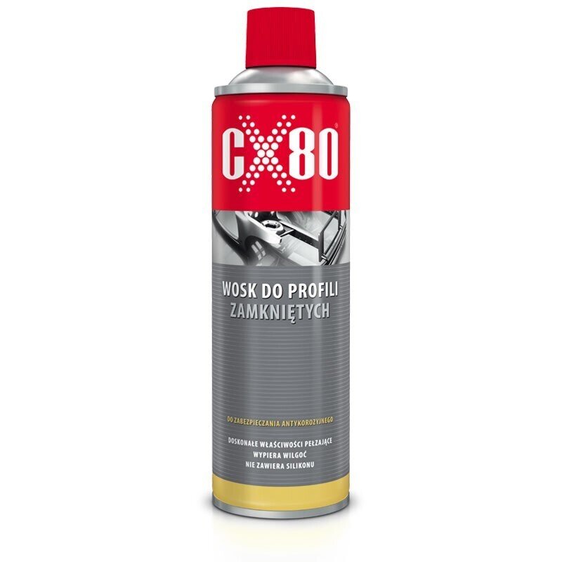 CX80 WAX FOR CLOSED PROFILES SPRAY 500 ML