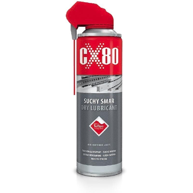 CX80 DRY LUBRICANT TEFLON® DUOSPRAY 500 ML