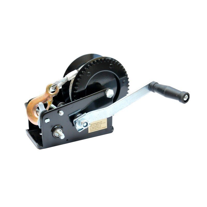 Crank winch 1588 kg steel rope DWK 35 V Dragon Winch