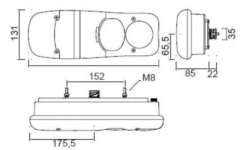 EUROFAB LAMPS WITH LEFT LIGHTS Aspock.
