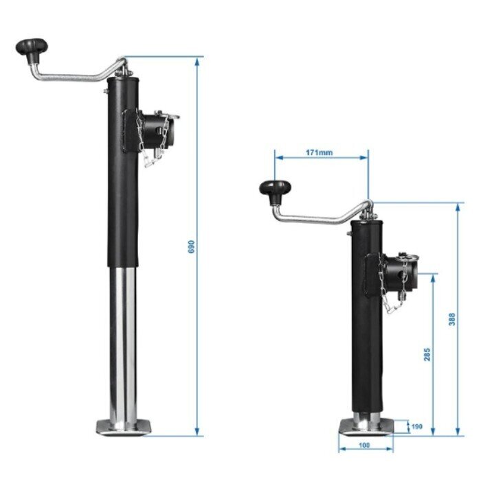 LAWT TRADER SUPPORT 1000 kg HEAVY RANGE 39-64CM