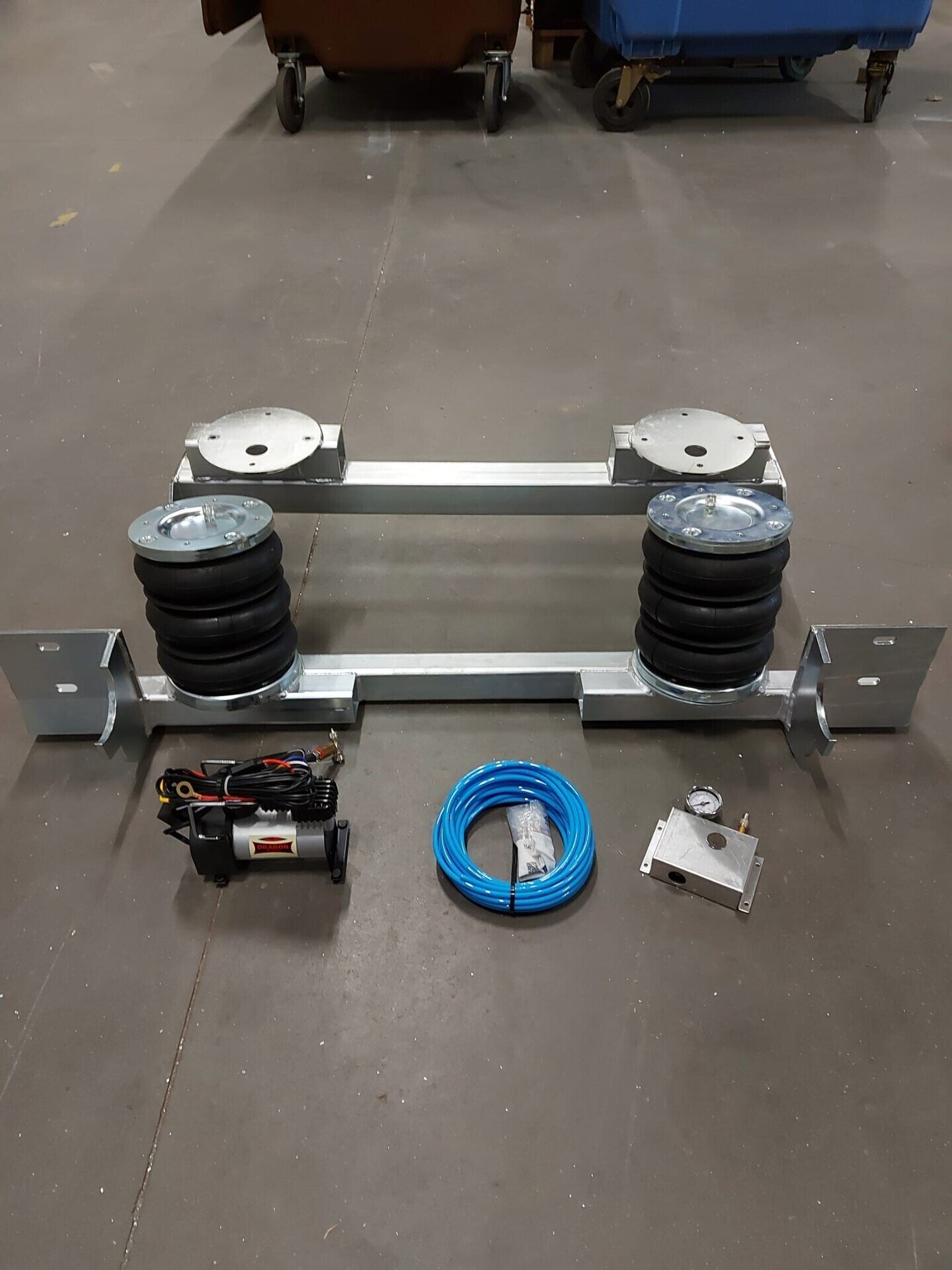 IVECO DAILY K. TWIN SINGLE CIRCUIT PNEUMATIC SYSTEM + DRAGON COMPRESSOR