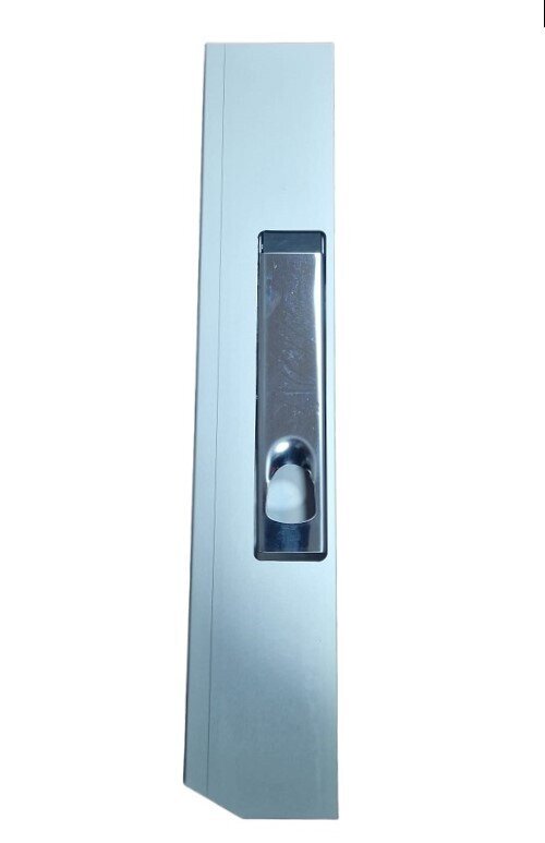 Vertical side lock 400 INOX Right without end