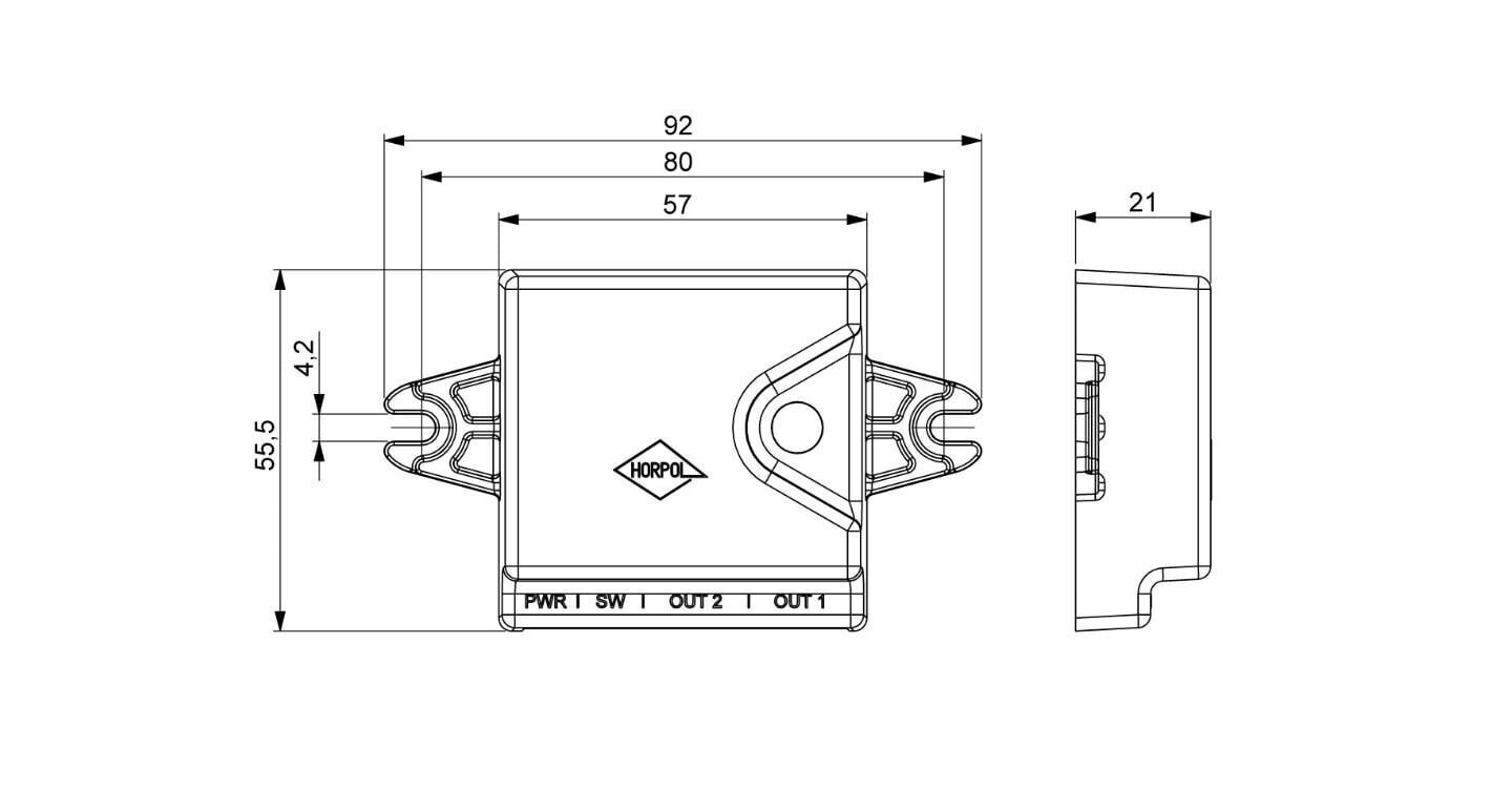Interrupter for elevator warning lights