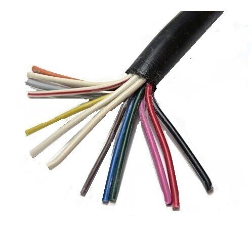 13-conductor cable 8×0.75 + 5×1.50 mm2 YLY-S