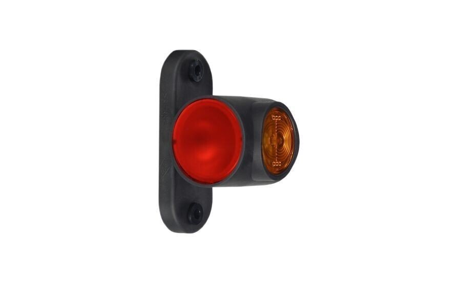 TRIPLE CLEARANCE LAMP ON A SHORT ARM 12/24V