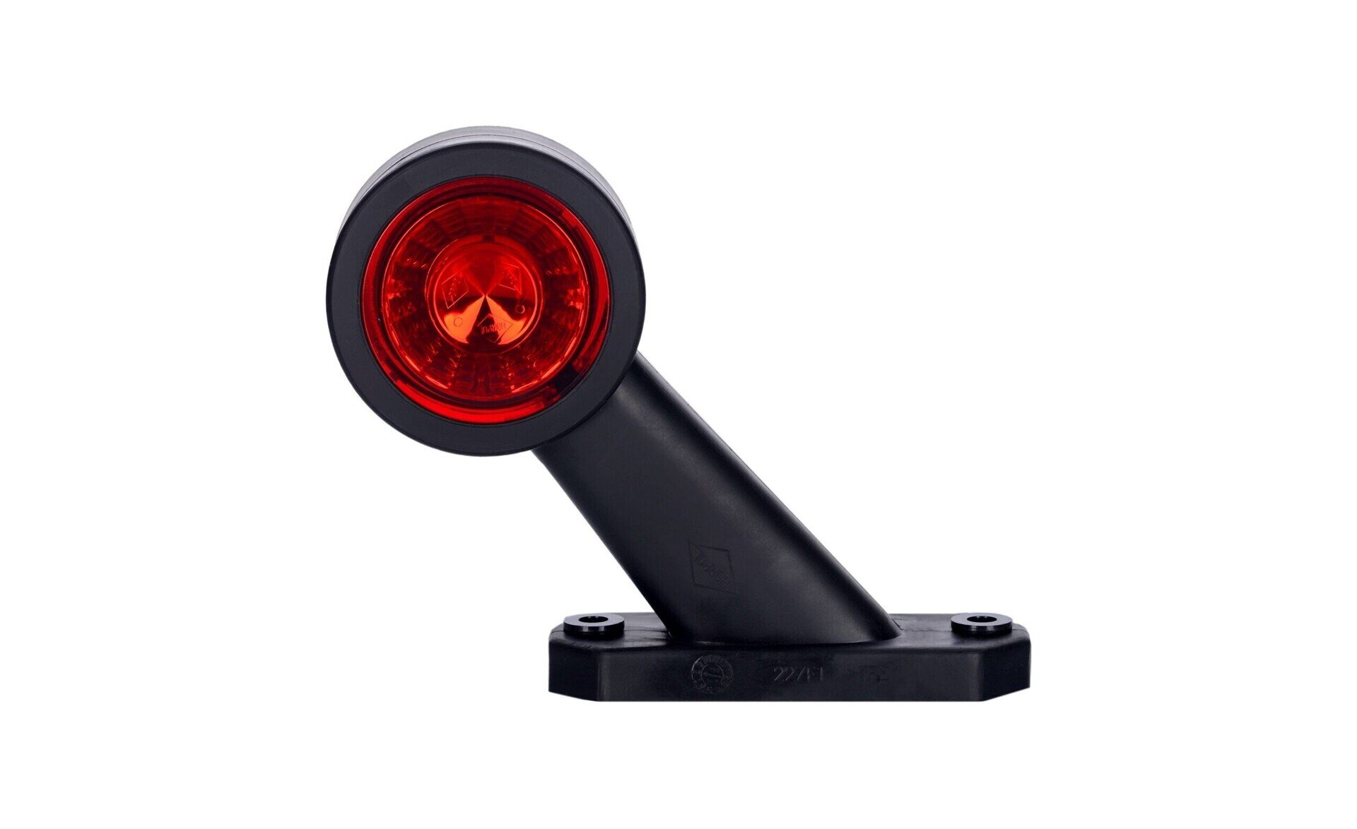 LAMPA OBRYSOWA B-CZ H69 NA WYSIĘGNIKU ŚREDNIM 12/24V PRAWA