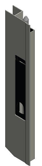 Vertical side closure 400 KT Right hand with termination