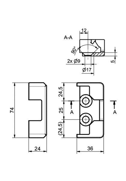 Closure pocket 681 S