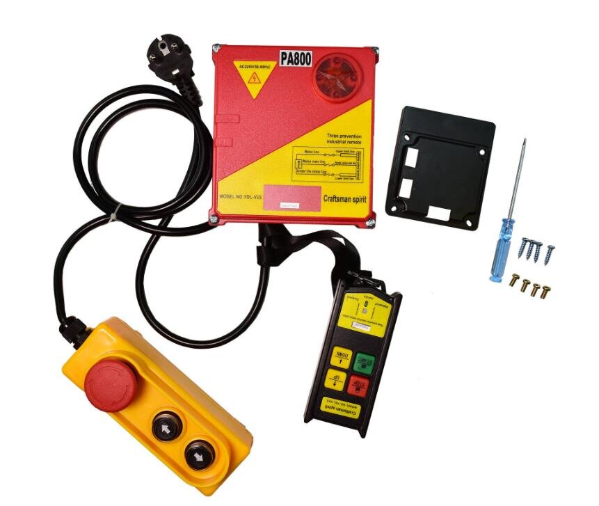 Control set for 230V 500-990 kg vertical winch