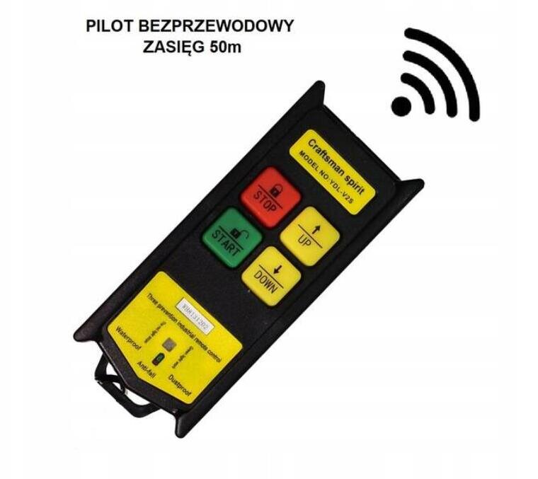 Control set for 230V 500-990 kg vertical winch