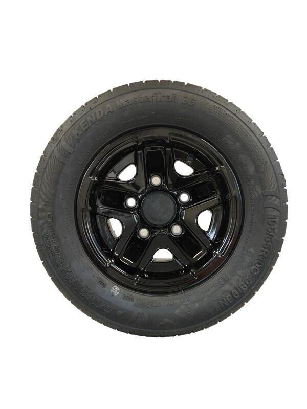 COMPLETE TRADITIONAL WHEEL ATT / KENDA 195/55 R10C 5×112 ALUFELGA BLACK
