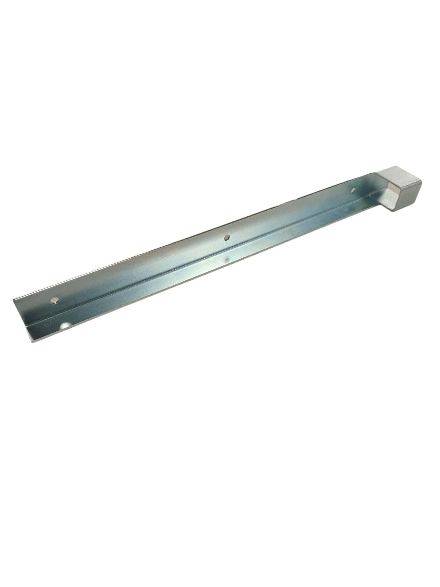 Angle bracket profile for closing 400 galvanized right