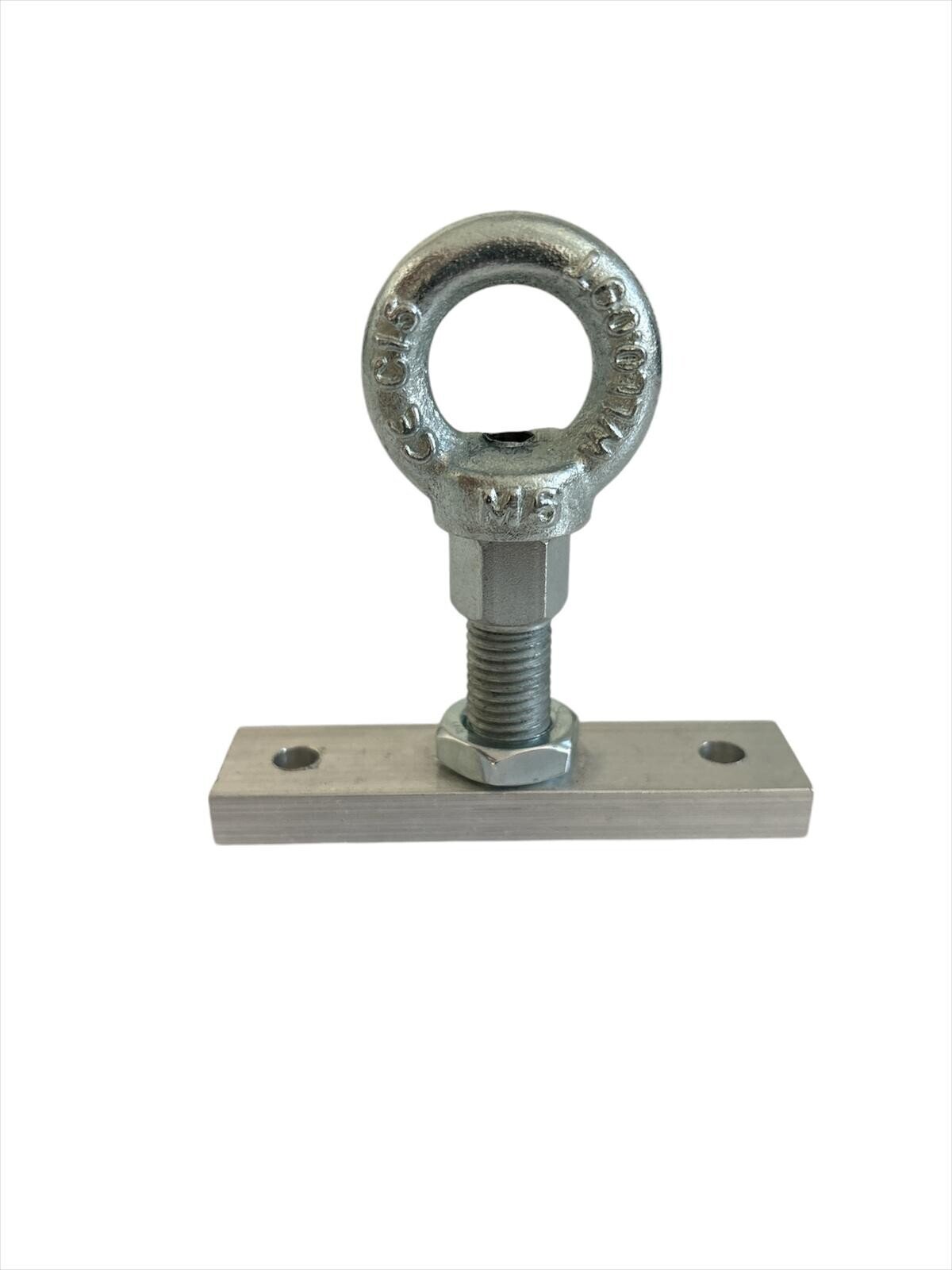 Locking device with spring and mounting bracket