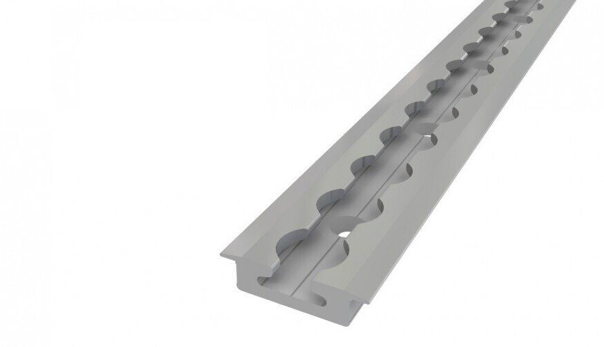 LISTWA AIRLINE MOCOWANIA ŁADUNKU WPUSZCZANA „46” 2x 1500mm Z OTWORAMI
