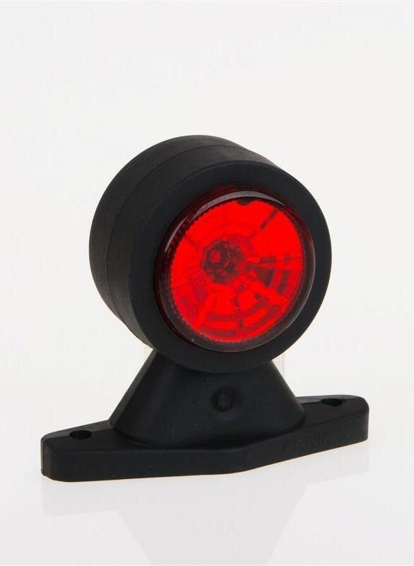 Fristom LED marker lamp 12-30V straight short with 0,44m wire