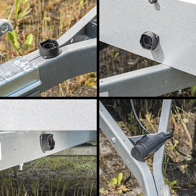 13-PIN plastic trailer plug bracket