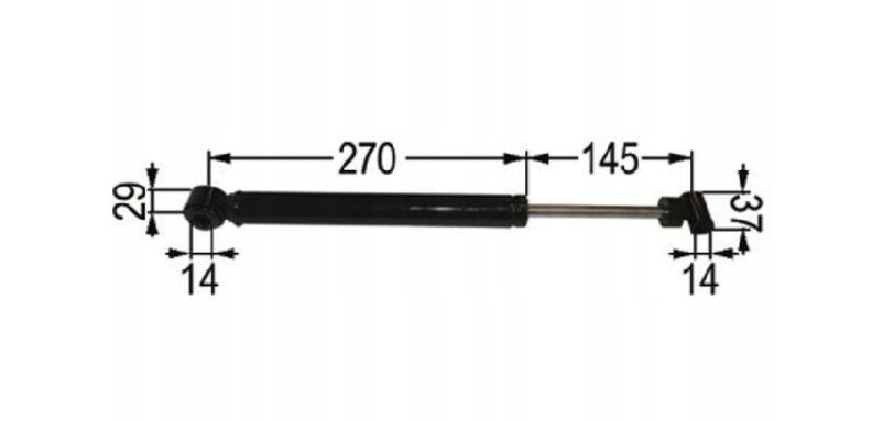AL-KO 3500kg 351VB / 251VB-1 overrun device shock absorber