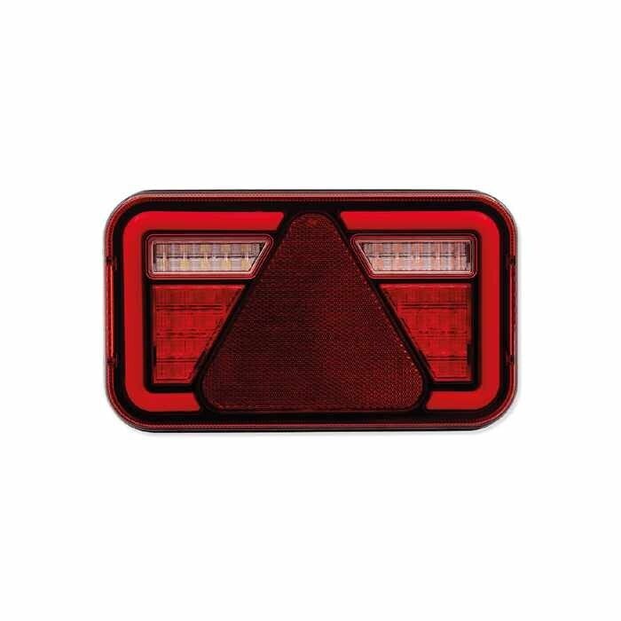 ASPOCK tail lamp MULTILED IV right / reverse+fog / without tab illumination / 8-PIN byonet / 12/24V