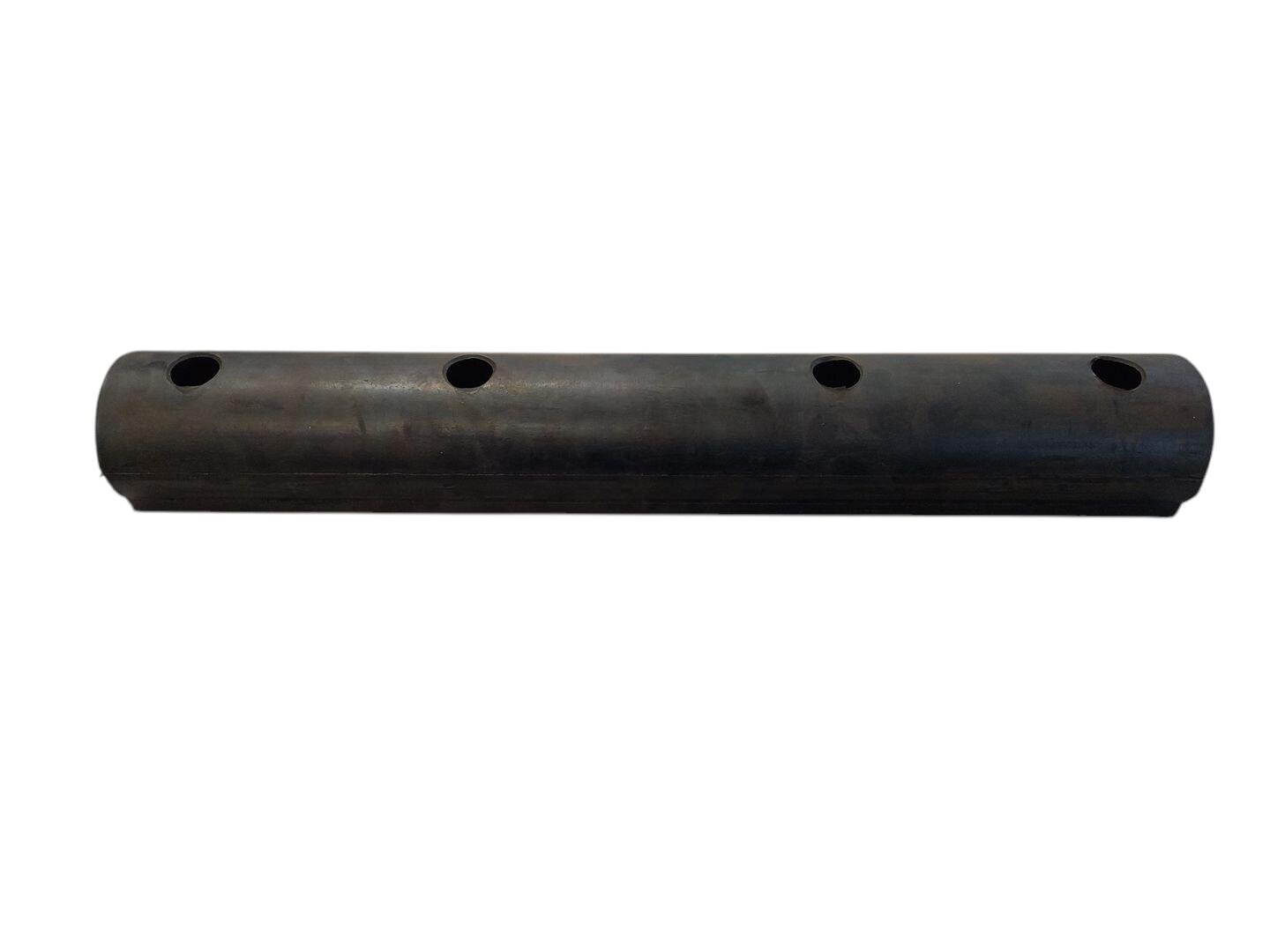 Rubber bumper 590X90X75mm with mounting plate