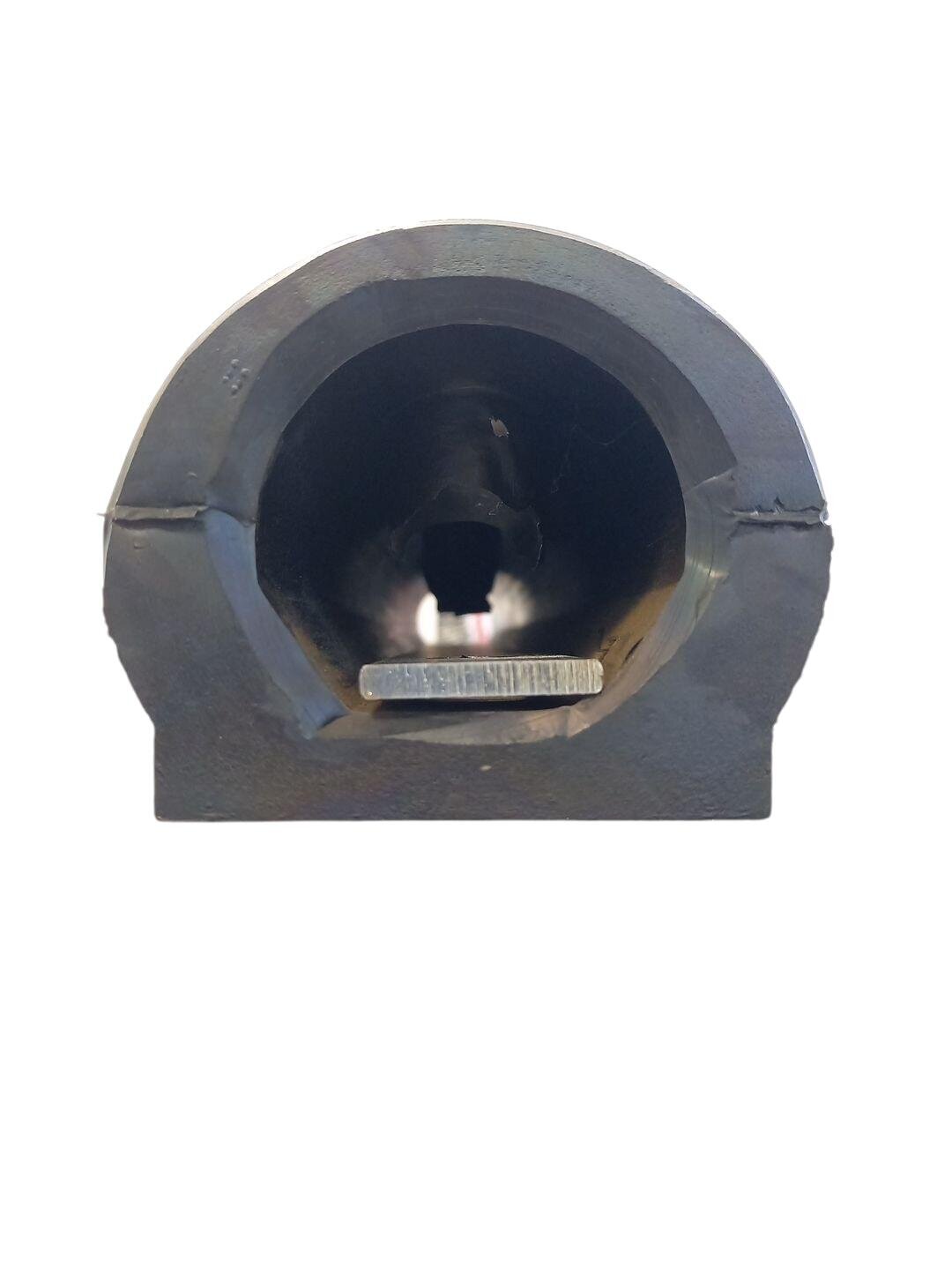 Rubber bumper 590X90X75mm with mounting plate