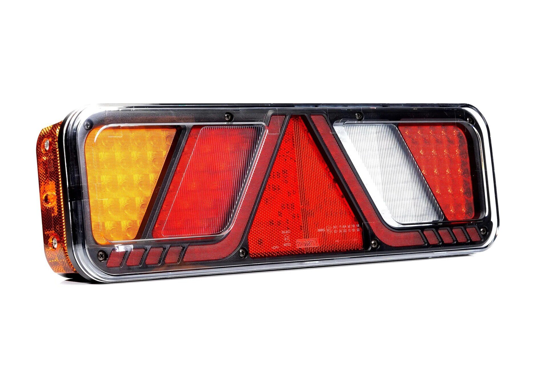FRISTOM LEFT LED taillight 24V, 6-function, without license plate light, AMP 7PIN connector