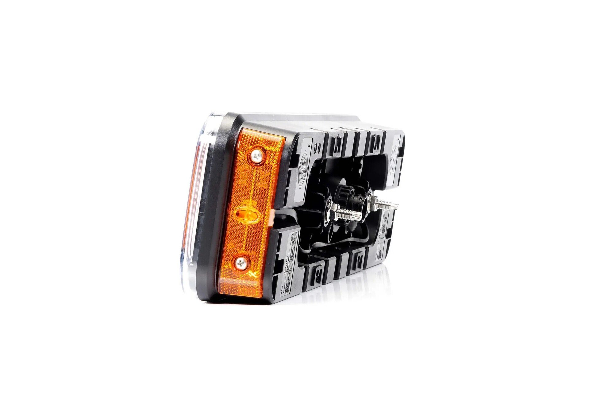 FRISTOM RIGHT LED tail lamp 24V, 6-function, without license plate light, AMP 7PIN connector